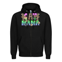 Black cat mama Zipper Hoodie - CowhideDigitalArt