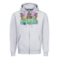Heather Grey cat mama Zipper Hoodie - CowhideDigitalArt