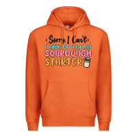 Carrot sorry i can t i have to feed my sourdough starter Premium Hoodie - MaliasSmallBusiness
