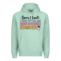 Seafoam sorry i can t i have to feed my sourdough starter Premium Hoodie - MaliasSmallBusiness