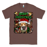 Chestnut merry christmas heifer with cowbells Classic Tee - RanaPortraitStore