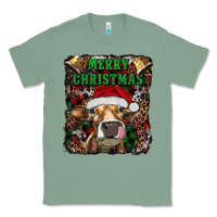 Sage merry christmas heifer with cowbells Classic Tee - RanaPortraitStore