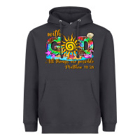 Smoke with god all things are possible summer Heavyweight Hoodie - AdoDesignShop