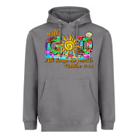 Storm with god all things are possible summer Heavyweight Hoodie - AdoDesignShop