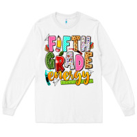 White fifth grade energy Long Sleeve Tee - texasbilliewilder