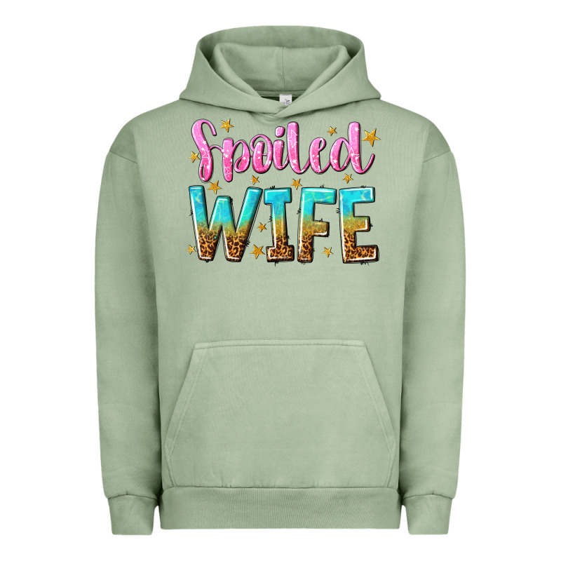 Spoiled Wife Urban Hoodie by NancyCooperArtShop | Teevron