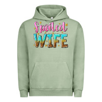 Pigment Oil Green spoiled wife Urban Hoodie - NancyCooperArtShop