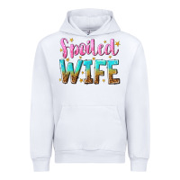 White spoiled wife Urban Hoodie - NancyCooperArtShop