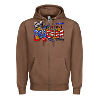 Chestnut American Teacher Zipper Hoodie - Neo Western