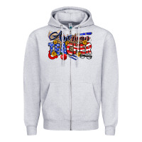 American Teacher Zipper Hoodie | Teevron