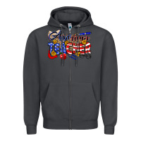 Smoke American Teacher Zipper Hoodie - Neo Western