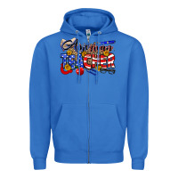 True Royal American Teacher Zipper Hoodie - Neo Western