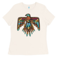 Bone thunderbird with sunflowers Ladies Tee - BarkalooDesign