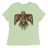 Matcha thunderbird with sunflowers Ladies Tee - BarkalooDesign