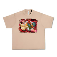 Burro xoxo rooster and chicken Urban Heavy Tee - RanaPortraitStore
