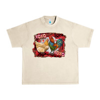 Sandshell xoxo rooster and chicken Urban Heavy Tee - RanaPortraitStore