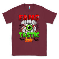 Burgundy fang tastic dude Classic Tee - Zillion Design Studio