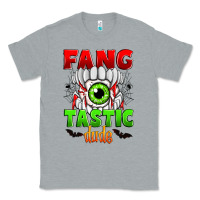 Heather Grey fang tastic dude Classic Tee - Zillion Design Studio