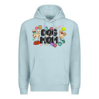 Blue Mist dog mom Premium Hoodie - MaliasSmallBusiness