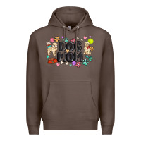 Coffee dog mom Premium Hoodie - MaliasSmallBusiness