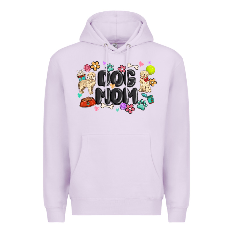 Dog Mom Premium Hoodie by MaliasSmallBusiness | Teevron