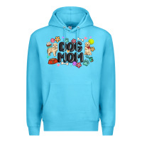 Ocean Blue dog mom Premium Hoodie - MaliasSmallBusiness
