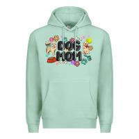 Seafoam dog mom Premium Hoodie - MaliasSmallBusiness