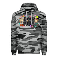 Slate Camo dog mom Premium Hoodie - MaliasSmallBusiness