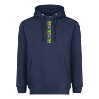 Navy Halloween Key Fob Heavyweight Hoodie - BundleAndBundleShop