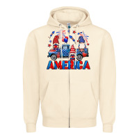 Sandshell American truck gnomes Zipper Hoodie - Neo Western