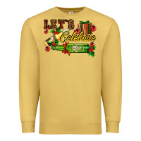 Antique Gold let`s celebrate with beer bottles Premium Sweatshirt - AdoDesignShop