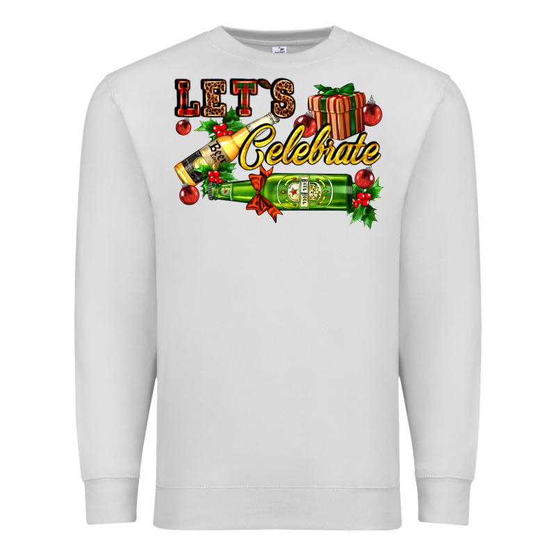 Let`s Celebrate With Beer Bottles Premium Sweatshirt by AdoDesignShop | Teevron