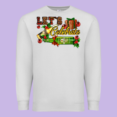 Let`s Celebrate With Beer Bottles Premium Sweatshirt Designed By Adodesignshop