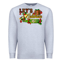 Heather Grey let`s celebrate with beer bottles Premium Sweatshirt - AdoDesignShop