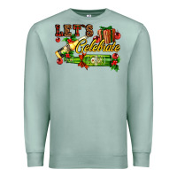 Seafoam let`s celebrate with beer bottles Premium Sweatshirt - AdoDesignShop