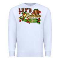 White let`s celebrate with beer bottles Premium Sweatshirt - AdoDesignShop