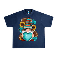 Navy western football gnomes Urban Heavy Tee - RanaPortraitStore