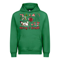 Emerald merry bright Urban Hoodie - MaliasSmallBusiness