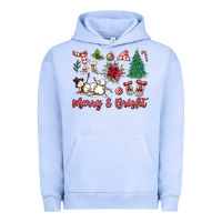 Pigment Grape Ice merry bright Urban Hoodie - MaliasSmallBusiness