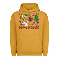 Pigment Peanut Butter merry bright Urban Hoodie - MaliasSmallBusiness