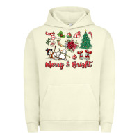 Pigment Pistachio merry bright Urban Hoodie - MaliasSmallBusiness