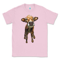Bubblegum Pink heifer cow Classic Tee - RanaPortraitStore