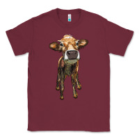 Burgundy heifer cow Classic Tee - RanaPortraitStore