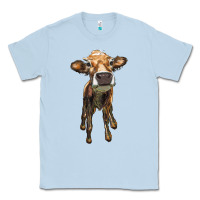 Dusty Blue heifer cow Classic Tee - RanaPortraitStore