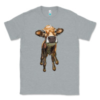 Heather Grey heifer cow Classic Tee - RanaPortraitStore