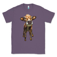 Lavender heifer cow Classic Tee - RanaPortraitStore