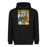 Black fall farm tractor air freshener Heavyweight Hoodie - Artiststas