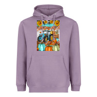 Lavender fall farm tractor air freshener Heavyweight Hoodie - Artiststas