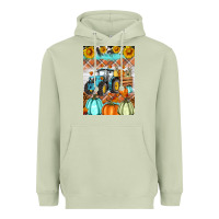 Matcha fall farm tractor air freshener Heavyweight Hoodie - Artiststas