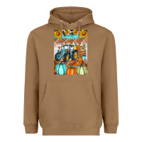 Toasted Coconut fall farm tractor air freshener Heavyweight Hoodie - Artiststas